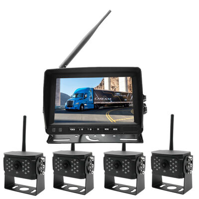 Drahtloses 7-Zoll-Auto-Rückfahrkamera-Backup-System für Anhänger-LKWs