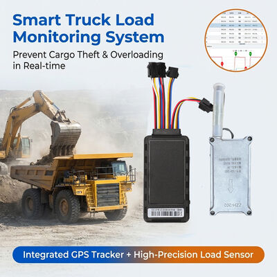 Wertvolles Materiallogistik Smart Truck Waagensystem und GPS-Tracker für Ladungsgewichtsabfallwarnungen