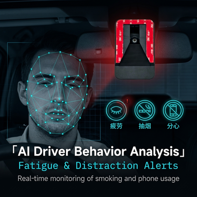 AEBS Automatisches Bremssystem mit 4G DVR und ADAS für aktive Notbremsung und Totwinkeldetektion
