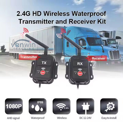 2.4G Wireless Transmitter Receiver AHD geeignet für Lkw Bus Lkw Kamera Wireless Transmitter Gerät