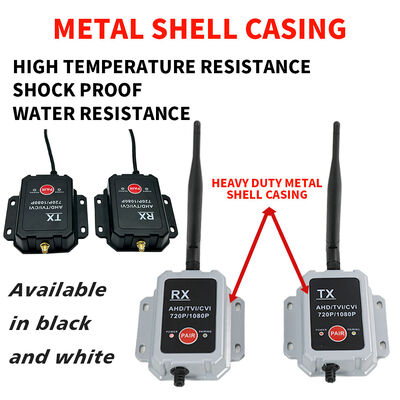 2.4G Wireless Transmitter Receiver AHD geeignet für Lkw Bus Lkw Kamera Wireless Transmitter Gerät