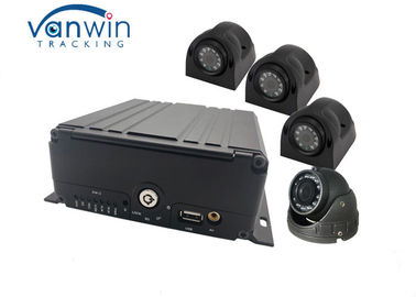 Kamerasystem dvr Auto HD bewegliches DVR 4CH 4G GPS WIFI HD mit DSM+ADAS