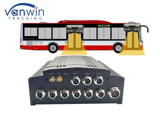 binokulare Kameras VPC bewegliches DVR CCTV 720P 4 für den 23 Passagier-Bus