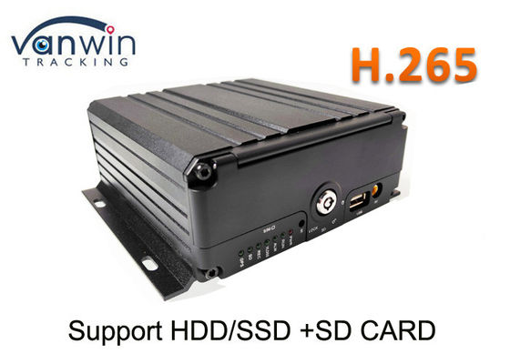 Voller Auto Dvr-Recorder HD Rs232 12 des Volt-4 Kanal-14W H265