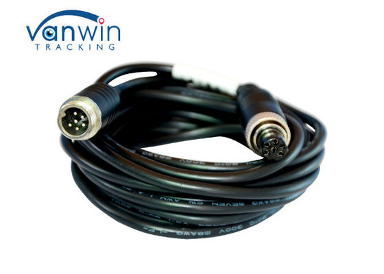 Kameras der Luftfahrt-M12 6 Pin Plug Extension Cable For Streamax IPC