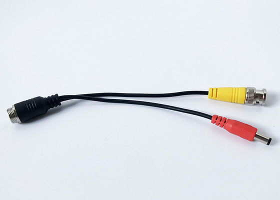 MDVR 4 Pin Male To BNC Mann Länge DC-Kabel-23cm für Auto-Kamera