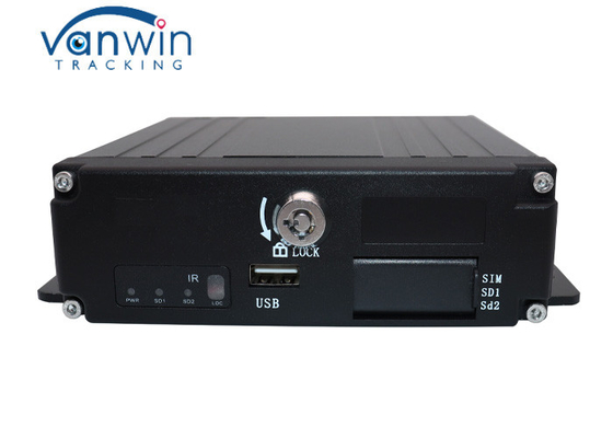 Funktionale 4-Kanal-SD-Karte MDVR mit verschlüsseltem Player / LED-Display