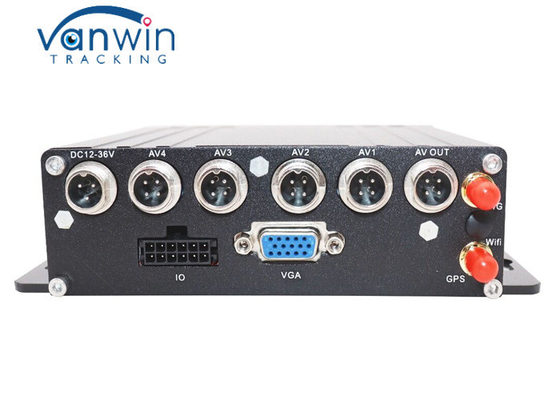 Funktionale 4-Kanal-SD-Karte MDVR mit verschlüsseltem Player / LED-Display