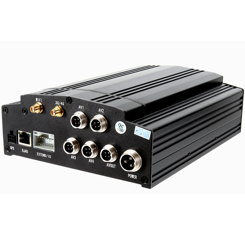 720P AHD 4ch 3G HDD bewegliches DVR mit Lösung des Warnungs-Brennstoff-Sensor-RFID für Bus
