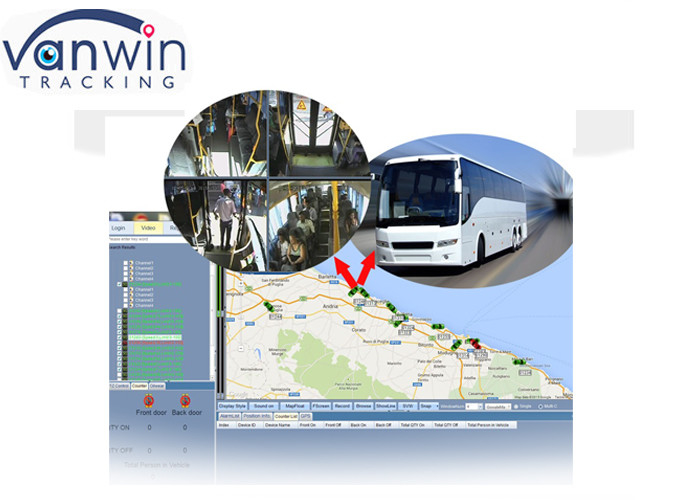 4ch 8ch AHD 1080P HDD SD Schulbus GPS Auto DVR Videoüberwachungssystem