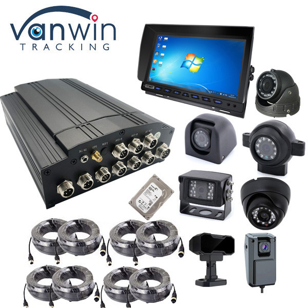 4G 5G 1080P 8 Kanäle Mobile DVR-Kamerasysteme für Schulbus mit kostenloser Client-Software