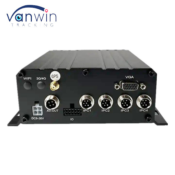 4CH MNVR mit HDD SSD Unterstützung 4G GPS WiFi für Lkw Bus Fernüberwachung des Fahrzeugnetzwerks