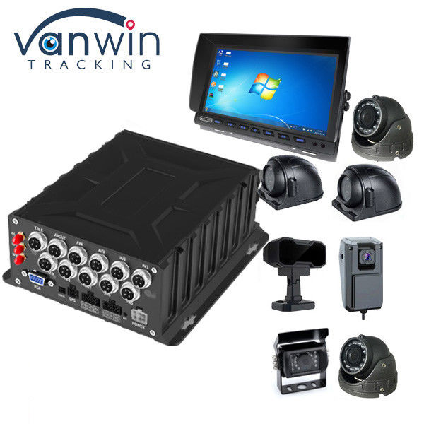 Neue Ankunft 8CH 1080P HDD Mobile DVR mit Hisilicon Chip, Unterstützung von 4TB HDD-Speicher, 4G GPS WIFI