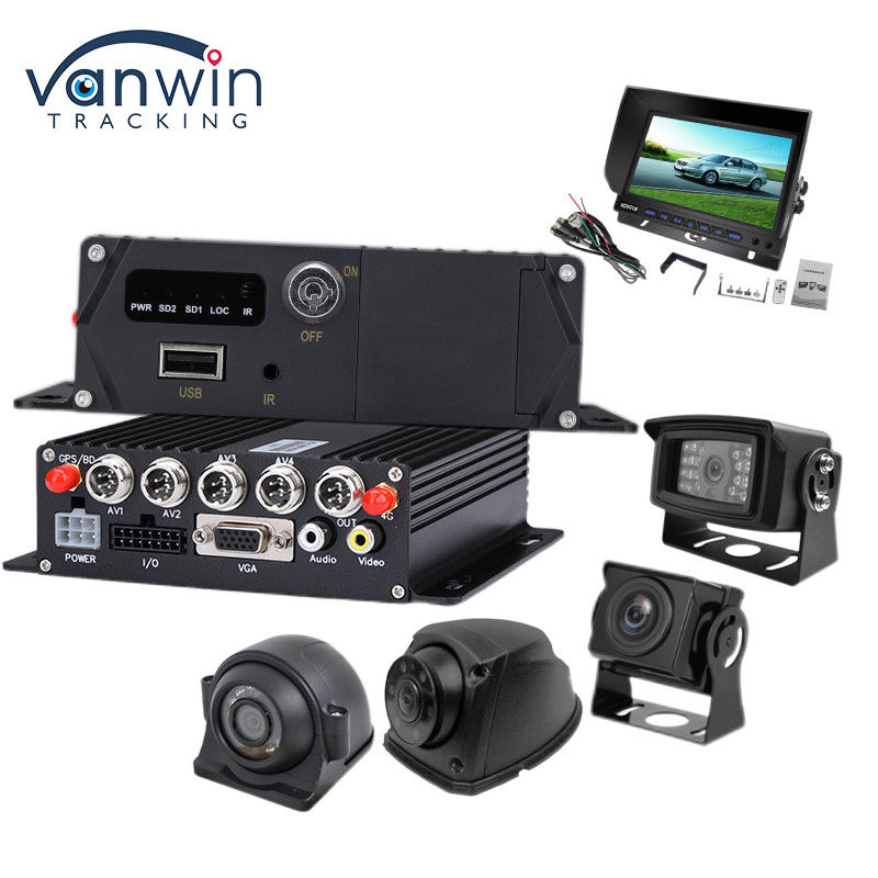Fahrzeugmontierte DVR4 Aufnahme-Host-Kamera Luftfahrt-Schnittstelle Anzeige VGA-Schnittstelle High Definition Monitor