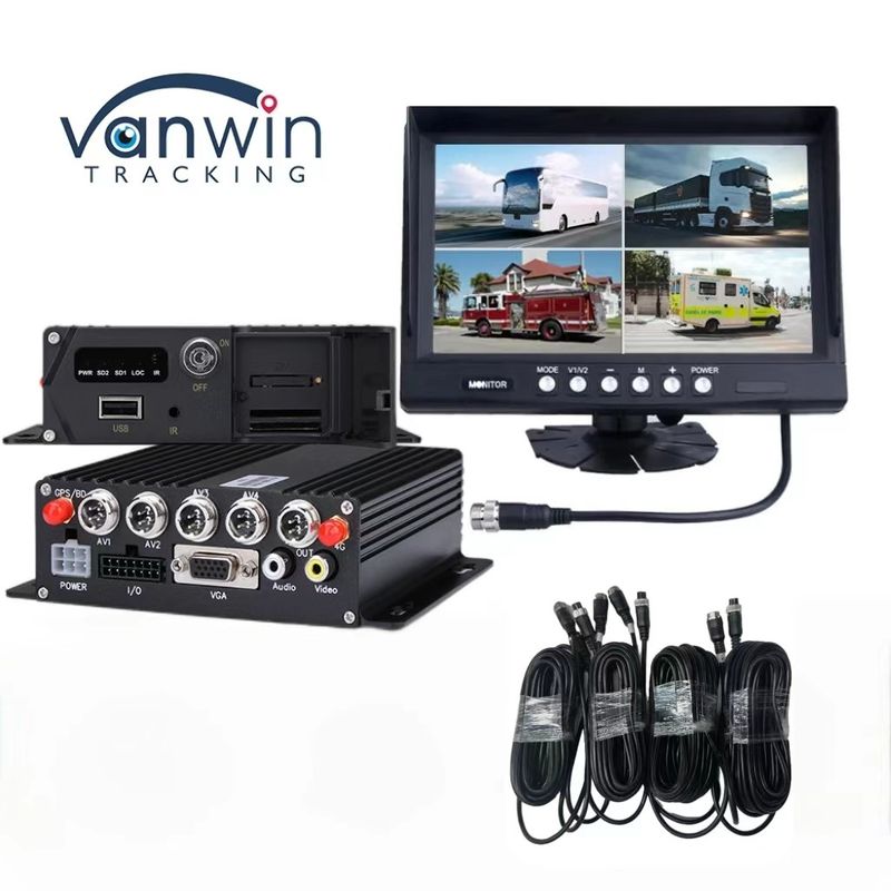 Smart 4CH/8CH H.265 SD 1080P Mobile DVR für Video-Suche und Temperaturbereich von -20 °C bis 70 °C