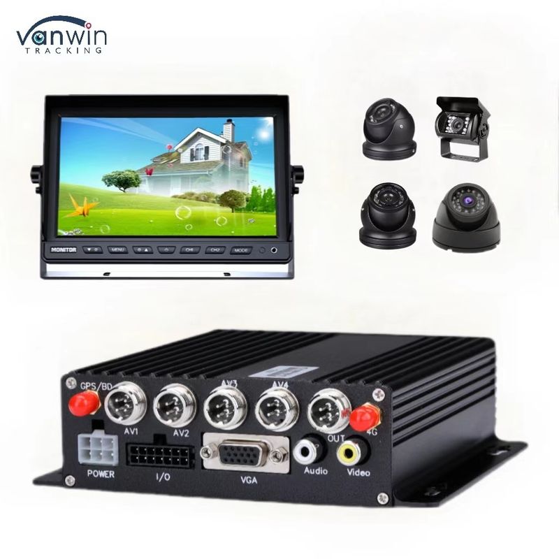 DC 12V 36V H.265 4CH HD 1080P Car Mobile DVR Dash Cam Recorder mit Wireless Transfer