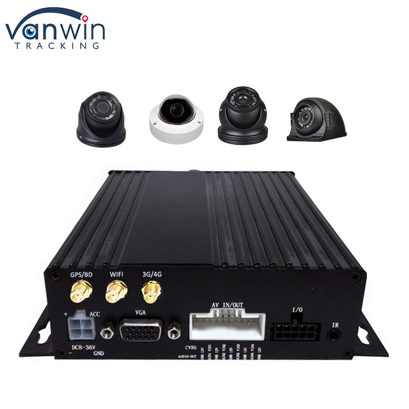 GPS 1080P HD 4CH Mobil DVR SD-Karte Samrt WIFI Bus Fahrzeug Digital Video-Recorder