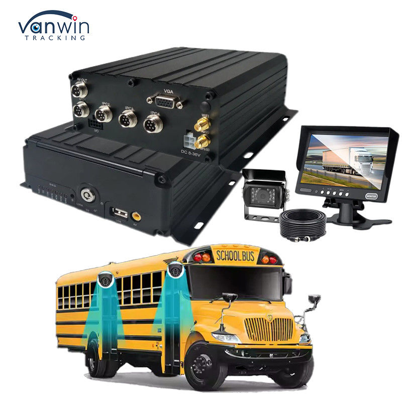 Speicherkarte für Fahrzeuge AHD 1080P 4CH Festplatte Mobil DVR High-Definition Video-Monitor
