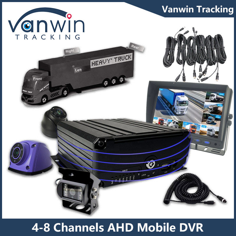 AHD 8CH HDD Fernbedienung Mobil DVR 1080P 4g GPS Funktion Fahrzeugsicherheitsüberwachung Cmsv6 MDVR