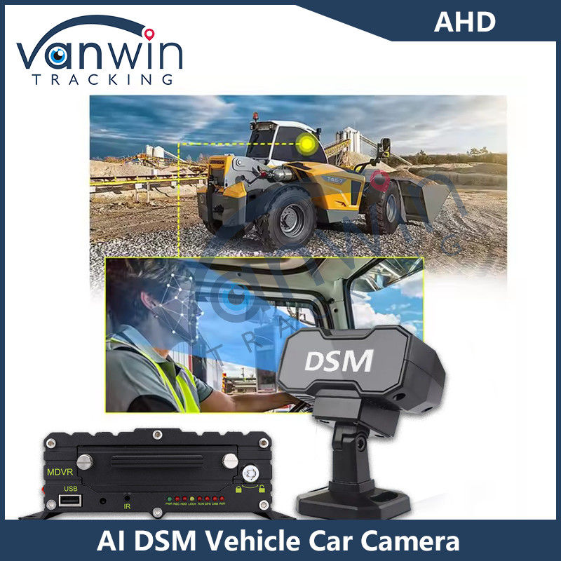 DMS 4G GPS Full HD Überwachung Lastwagen Müdigkeit Kamera Schlafschutz Material Fahrer