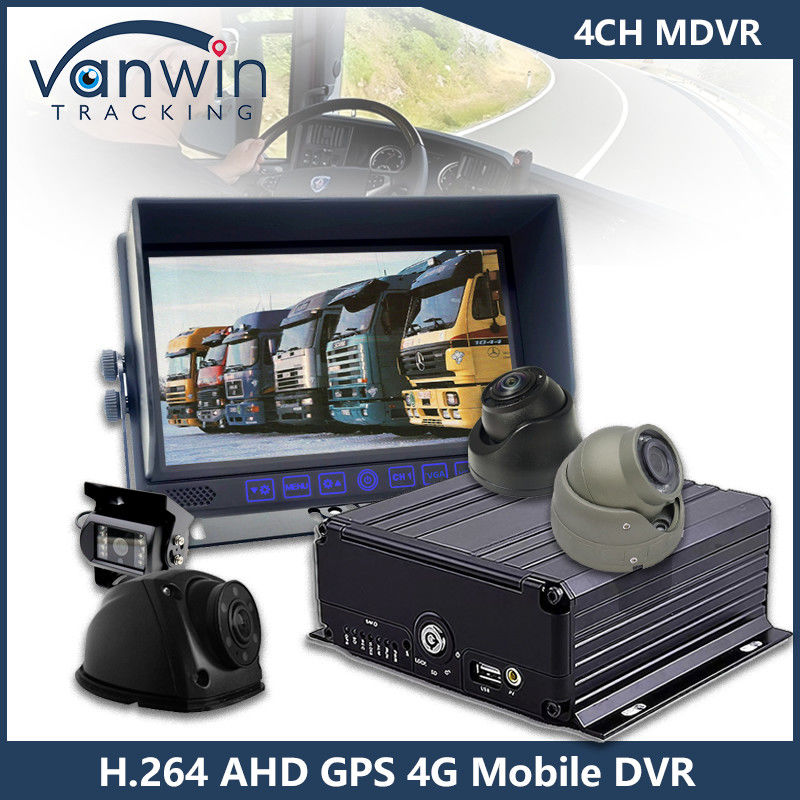4CH GPS 4G WLAN Mobil DVR Full HD 1080P Autokamera HDD Mdvr Für Bus