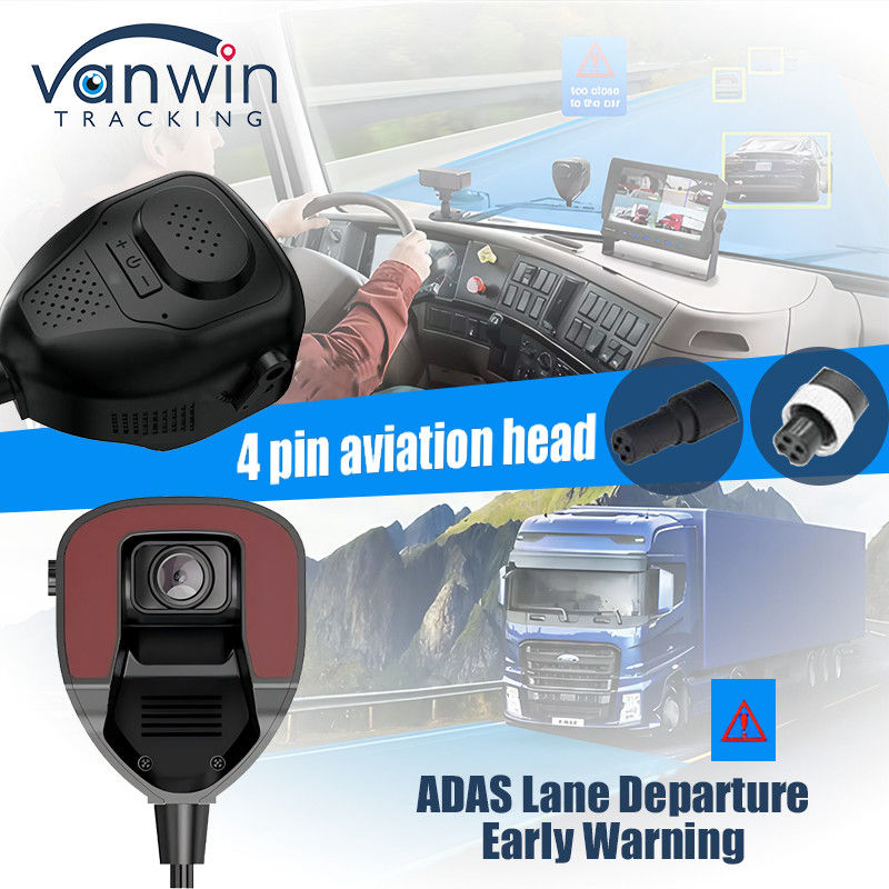 ADAS-Kamera mit 4G-AI-ADAS-MDVR-Monitor für das Flottenmanagement