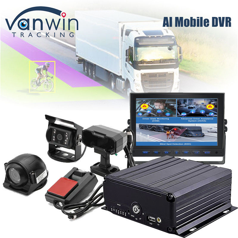 4CH 1080P KI Funktion Mobil DVR ADAS DMS Kit DVR 4G GPS SD HDD MDVR Systeme Fahrzeug