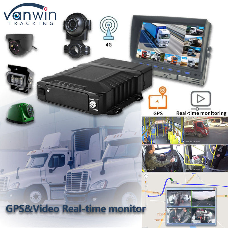 8CH Videoüberwachung HDD Mobile DVR mit 4G GPS WIFI MDVR für Echtzeitüberwachung