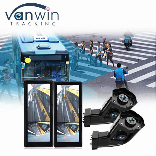Wasserdicht HD 12,3 Zoll Lkw Bus E-Spiegel Seitenaufnahme Blinder Punkt Dual Lens Kamera System Seitenaufnahme Rückseite Auto Monitor