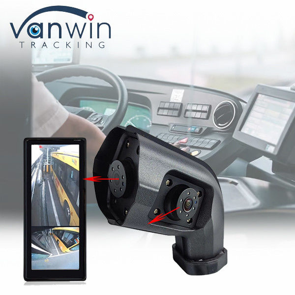 AHD 1080P DVR Wasserdicht 12,3 Zoll Front Rück Blind Area Car Monitor mit Rückansicht Seitenansicht Kamera