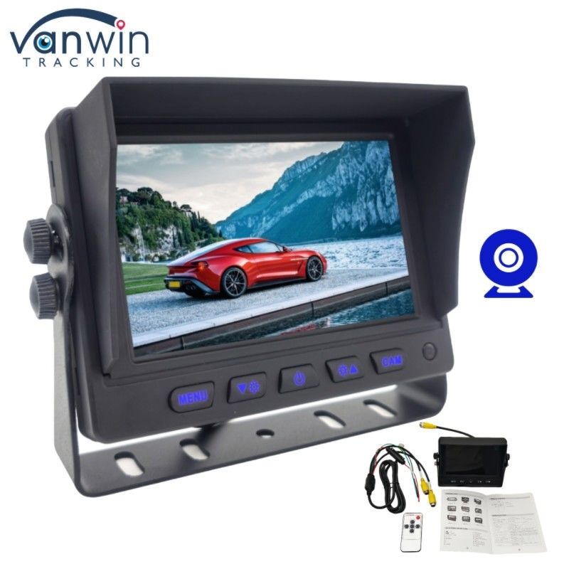 Mini-Auto-Rückansicht Monitor 5 Zoll In-Car High-Definition-Display für Taxi Bus Truck RV
