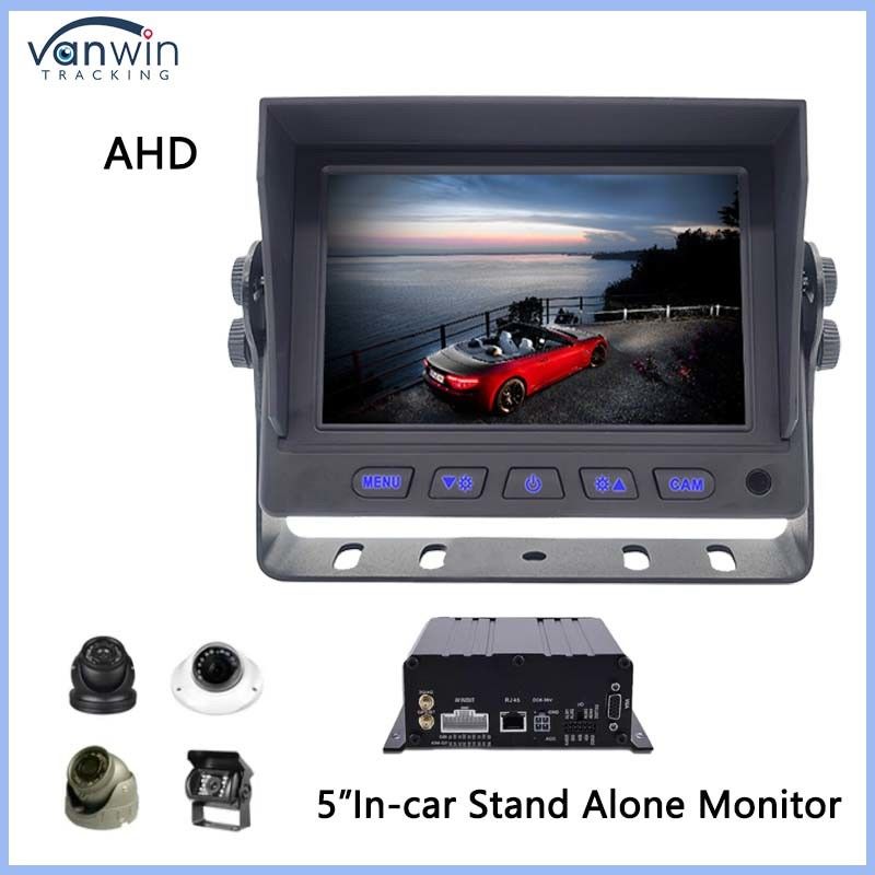 5 Zoll AHD-LCD-Auto-Monitor Digitale Anzeige für Fahrzeuge USB-GPS für Auto-LKW