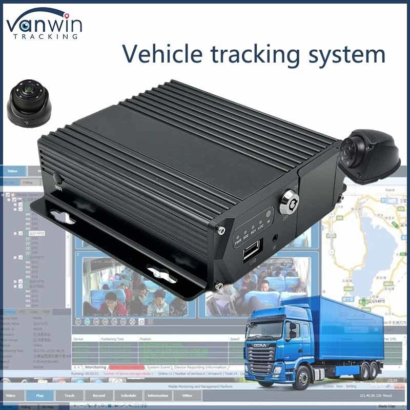 4CH Echtzeit-Lkw MDVR Digitale Reifendrucküberwachung 4G SD 1080P Fahrzeug GPS-Funktion