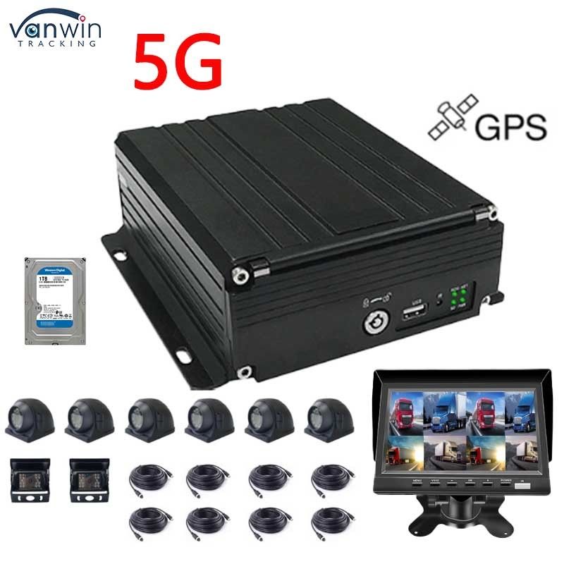 8CH HDD DVR 5G GPS 1080P HD Unterstützung OEM MDVR Videosystem für die Flottensicherheit