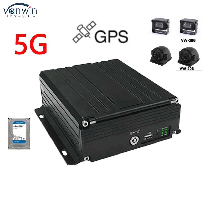 4Kanal HDD DVR 5G GPS-Tracking 1080P HD Moblie DVR Videosystem Unterstützung OEM/ODM Für Auto Lkw Bus MDVR Auto Black Box