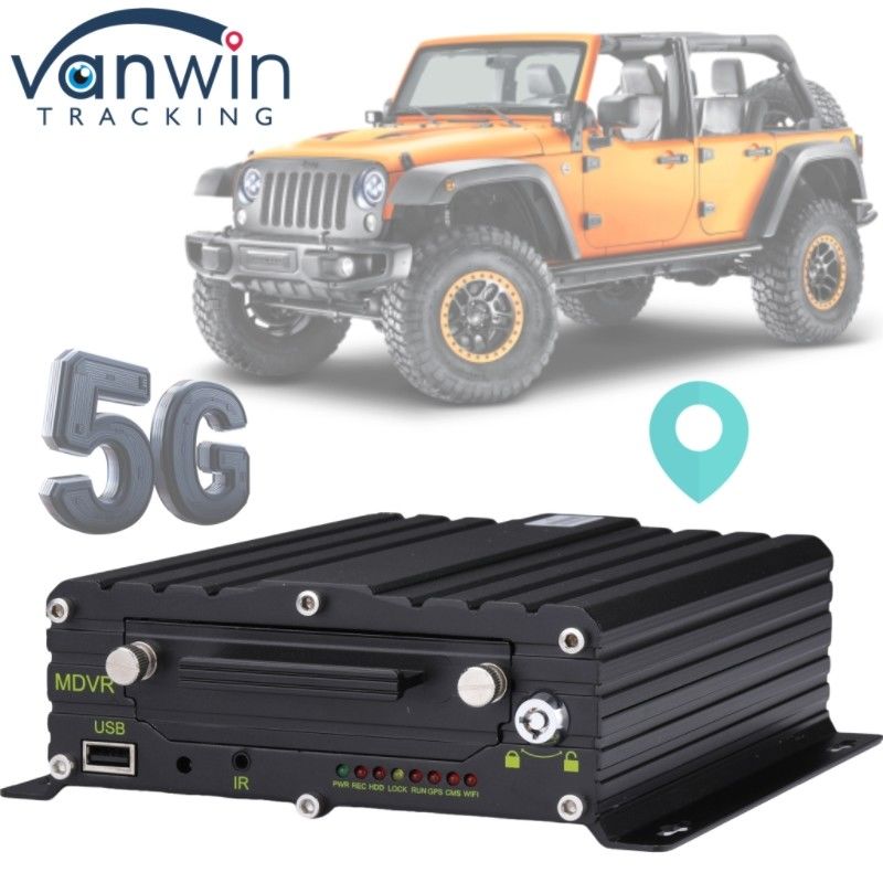 1080P Vierkanal-HDD MNVR mit 5G GPS für Fahrzeugüberwachung Support OEM Service