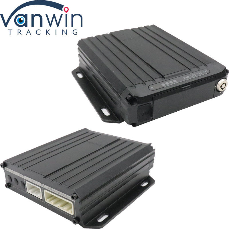 1080P Dual SD Card 4 Channel Mobile Dvr mit 4G GPS WLAN Fahrzeug CCTV Kamera