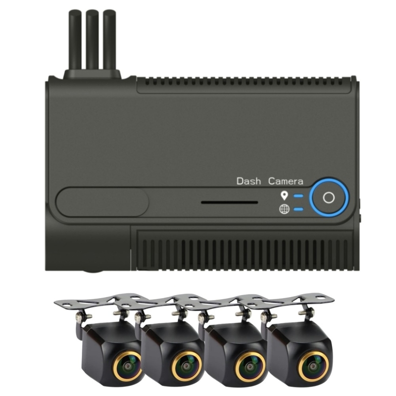Intelligenter Dashcam-Recorder mit GPS-Tracking Mobile DVR FHD 3G Wifi CMSV6 Taxi-Autokamera Blackbox-Aufzeichnung für Flottenmanagement