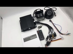 4-Kanal 1080P Dual-SD-Karten Mobiler DVR