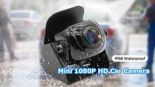 Mini 1080P AHD Auto-Rückfahrkamera, kompakte Sicherheitslösung