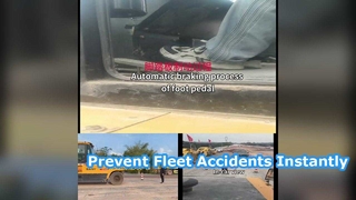 AI 4G GPS WIFI MDVR Dashcam-Recorder mit 77 GHz Radar AEBS Digitaler Bremsmotor Active Collision Miti